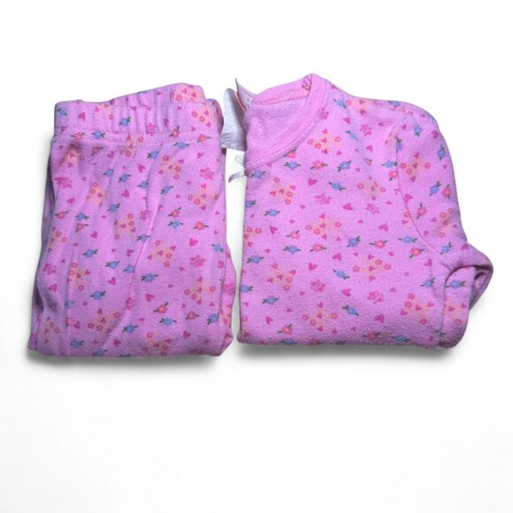 ✨VTG/Y2K Edie Bee Girls Pink Floral PJ Set✨ - Picture 1 of 6